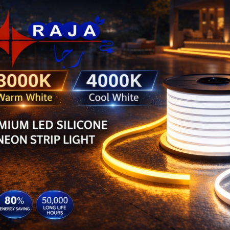 LED Silicone Neon Strip Light – IP65 Waterproof – 3000K / 4000K