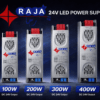 24V Power Supply  (100–400W) -(R103/R104/R105/R106)