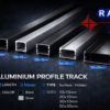 Aluminum LED Profile Track – 3M