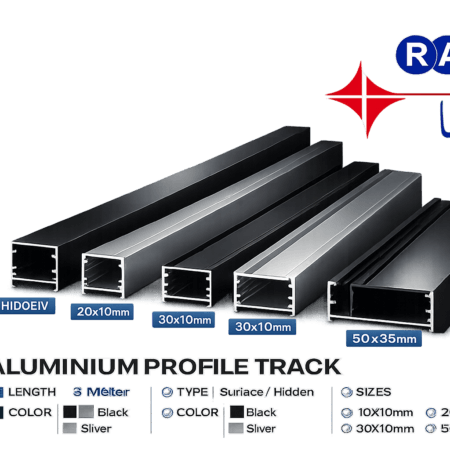 Alternative view of Aluminum LED Profile Track – 3M