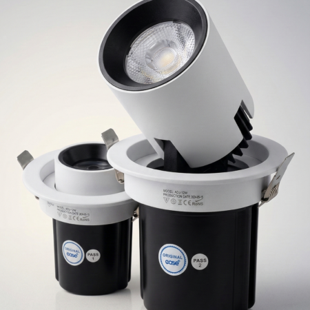 Raja Pro-Series Extendable LED COB Spotlight – 360° Rotation & Glare Reduction.