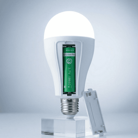 RAJA Emergency LED Bulb 13W/3W 8000K White 1300lm/500LM-(RB13)
