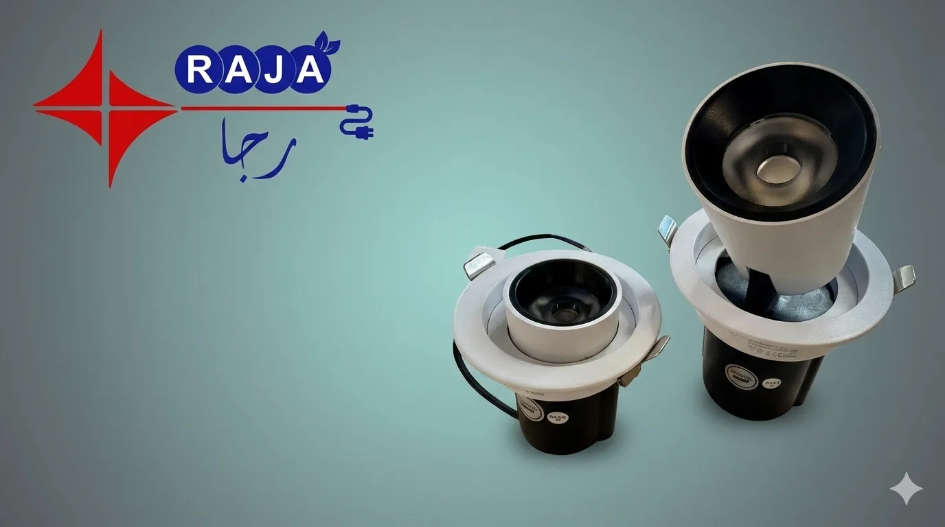 Raja Pro-Series Extendable LED COB Spotlight – 360° Rotation & Glare Reduction - (R915/R916) - Image 4