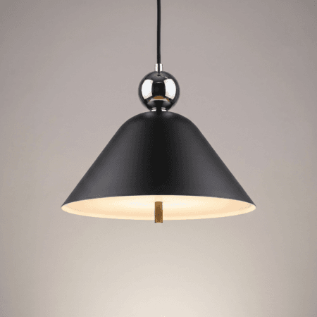 RAJA LED Pendant Light 18W 3000K Black Matte 1440lm-(R0022)