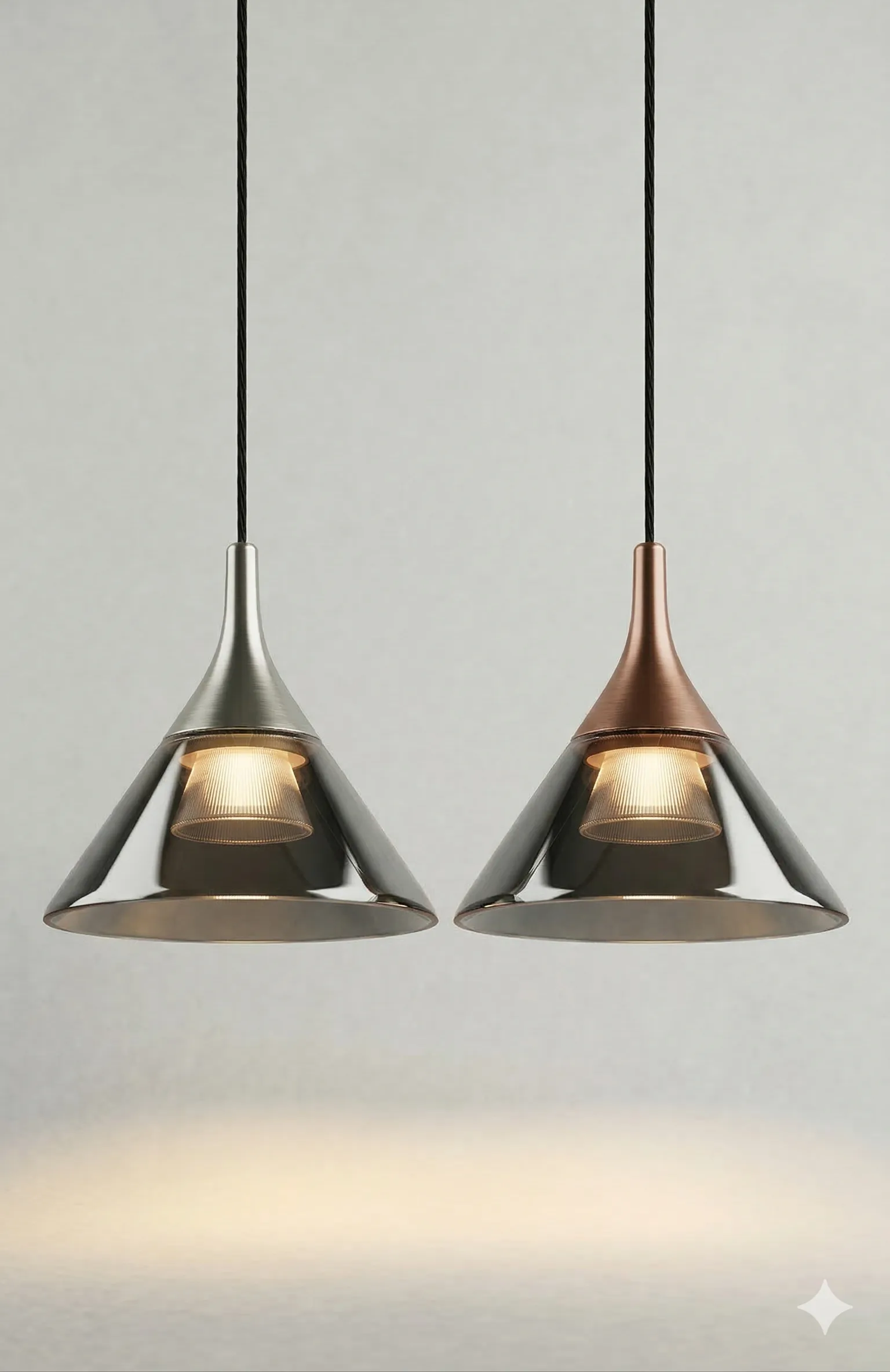RAJA LED Pendant Light 7W 3000K Silver & Bronze Editions -(R0008/R0009)