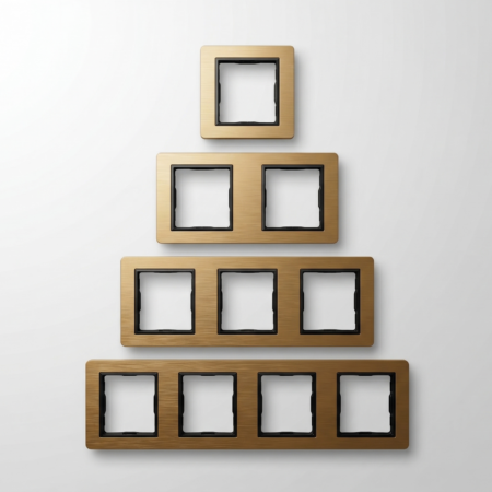 ELITE Gold Stainless Steel Frame 1way/2way/3way/4way frame -(R7062/R7072/R7082/R7092)