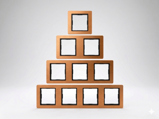 ELITE Copper Stainless Steel Frame 1way/2way/3way/4way frame -(R7064/R7074/R7084/R7094)