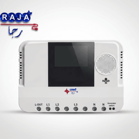 RAJA Professional Digital Smart Change Over Switch 40A 3-Phase Input 220V-(G40)