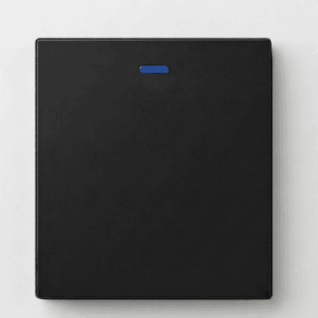 Elite 16A 1 Gang switch Matte Black socket 1 Way/2 Way-(R7001/R7002)