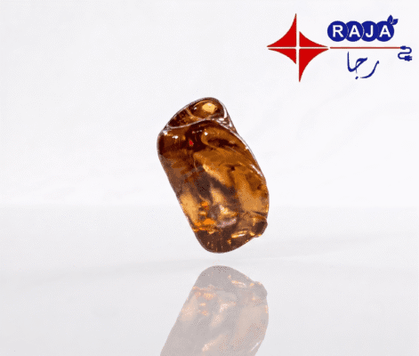 RAJA Luxury Sculptural Hanging Glass Crystals Stone  Coffee chips (RS020)