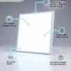 ⁦RAJA LED Panel Light 96W 6500K White 60x60-(R5002)⁩ - الصورة ⁦3⁩