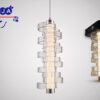 RAJA LED Pendant Light & Wall Light 6W/9W 3000K Smoky Acrylic-(R0025/R0026)