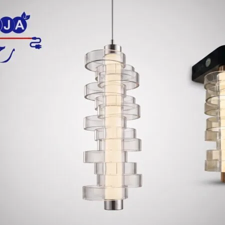 RAJA LED Pendant Light & Wall Light 6W/9W 3000K Smoky Acrylic-(R0025/R0026)